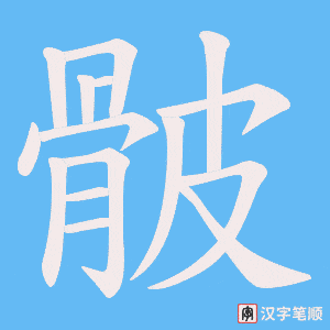 骳