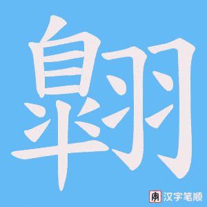 翺