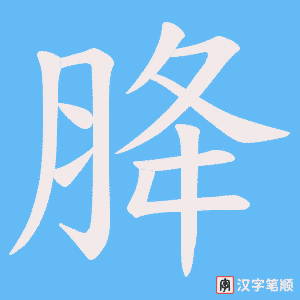 胮