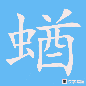 蝤