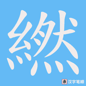 繎