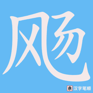 飏