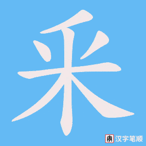 釆