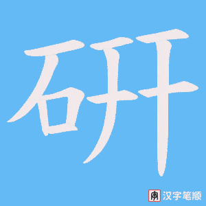 硏