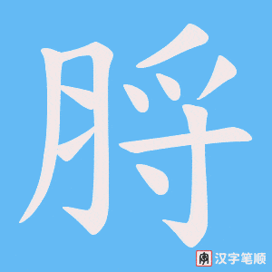 脟